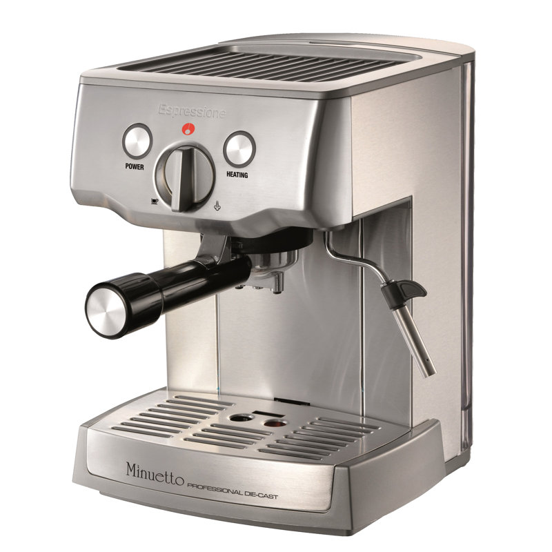 Espressione Cafe Minuetto Professional DieCast Espresso/Cappuccino